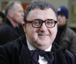 Alber Elbaz au  défilé Lanvin hier à Paris